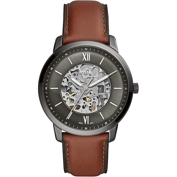Fossil FLYNN BQ2384 Men's Automatic Gunmetal Watch, gunmetal
